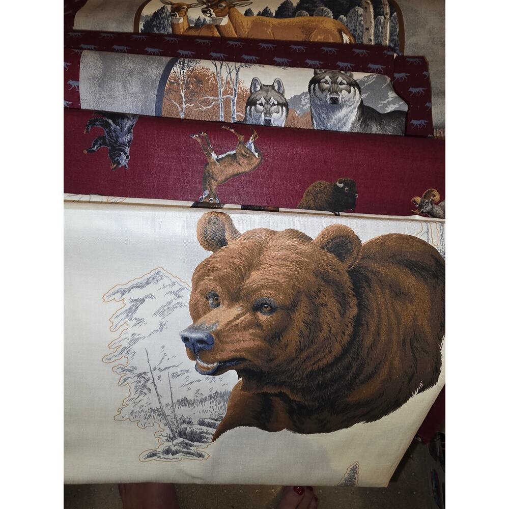 Call of the Wild by VIP Cranston - Panel w/coordinating fabric - Total 13 Yards